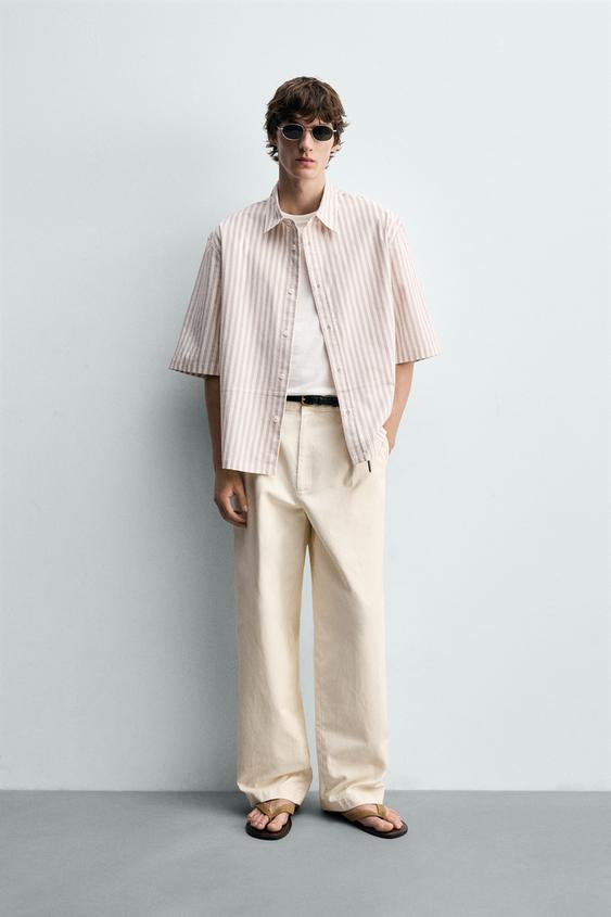 RELAXED FIT STRIPED SHIRT from Zara - $69.90