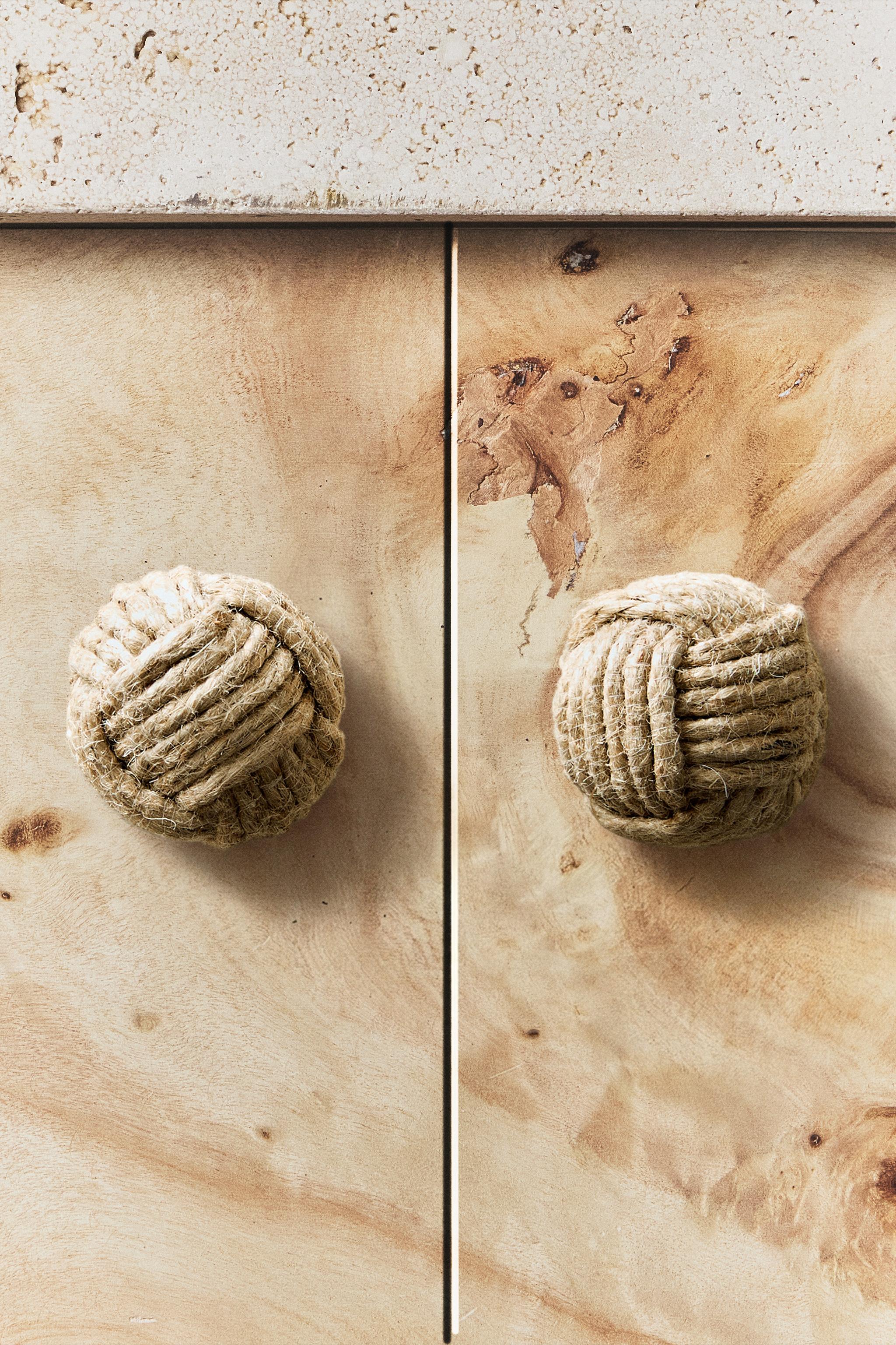 LOT DE BOUTONS MEUBLE NŒUD (LOT DE 2)