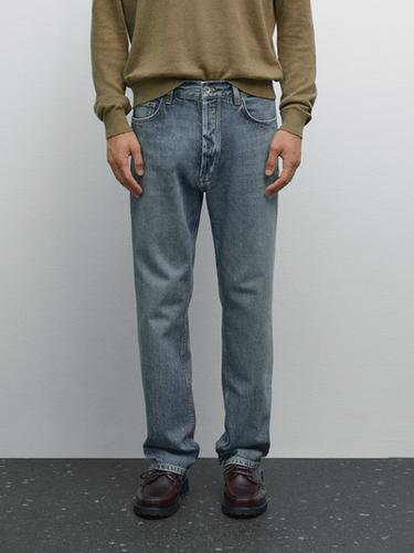 Zara Straight-leg jeans - Indigo