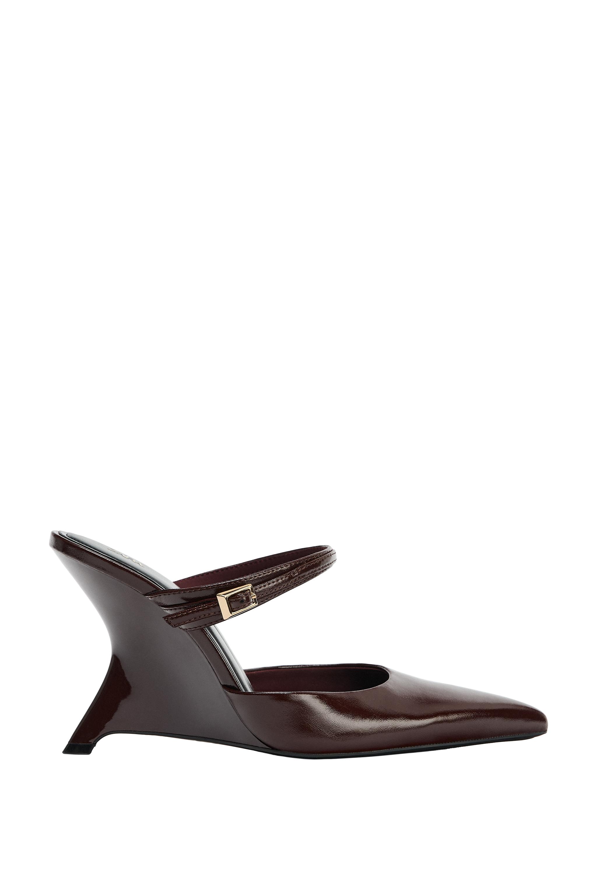 SALTO ANABELA MULES - Marrom | ZARA Brasil