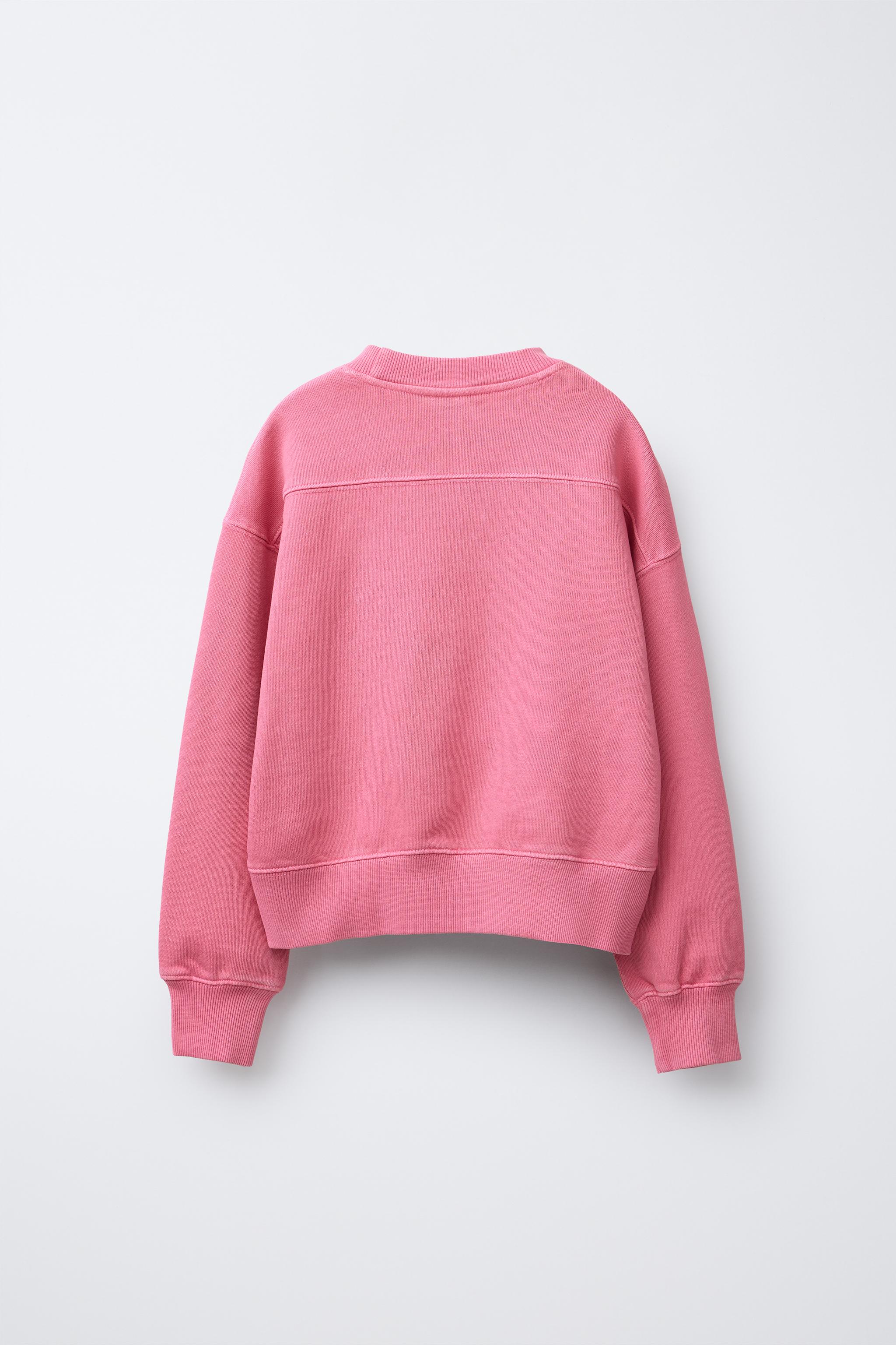 y☺︎ VARSITY PRINT SWEATSHIRT - Terracotta | ZARA United States