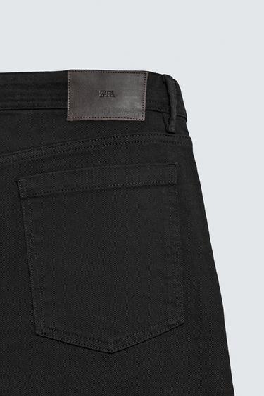 PANTALON STRAIGHT FIT - Noir de Zara - Image 8