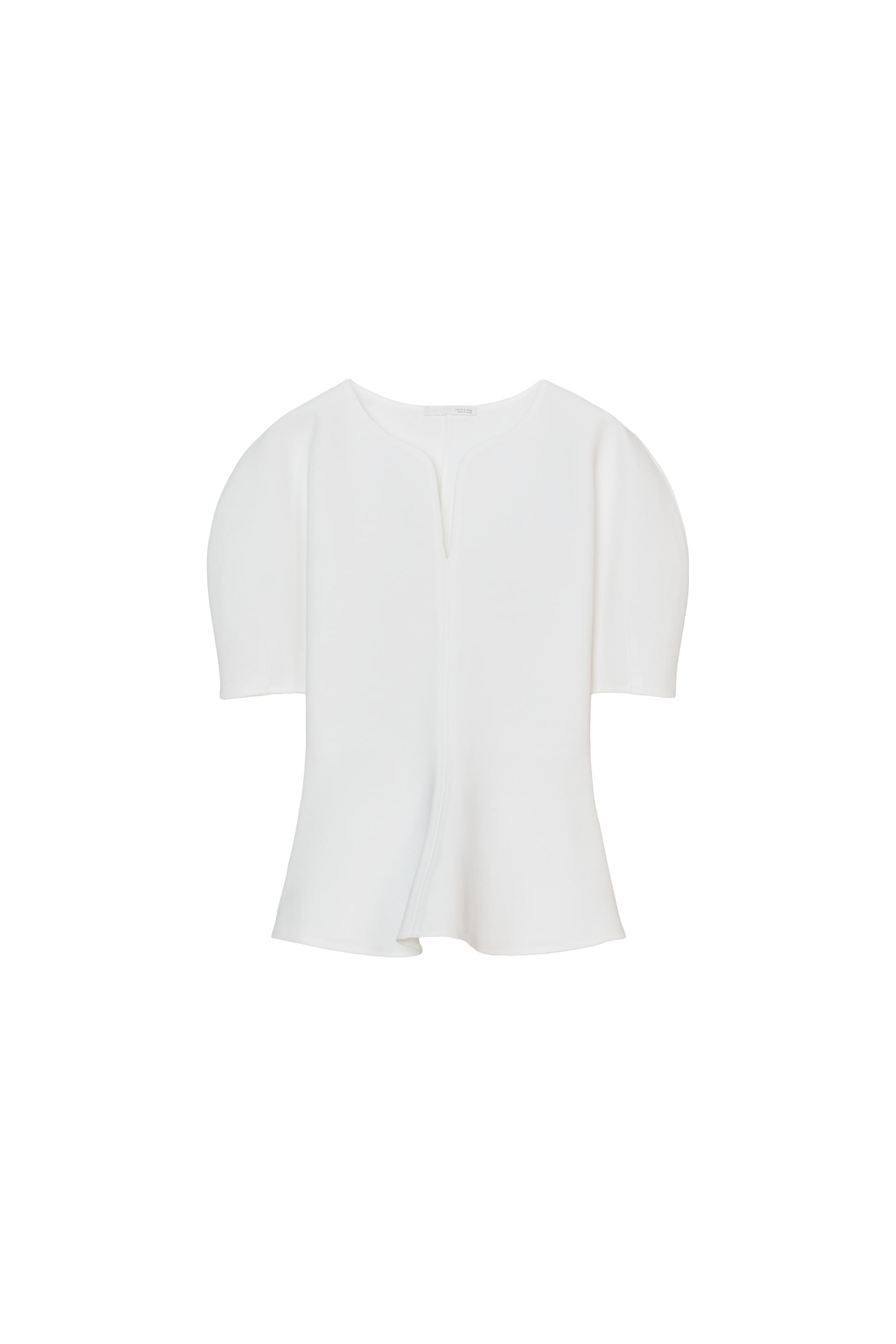 SOFT PEPLUM TOP - Black | ZARA Singapore