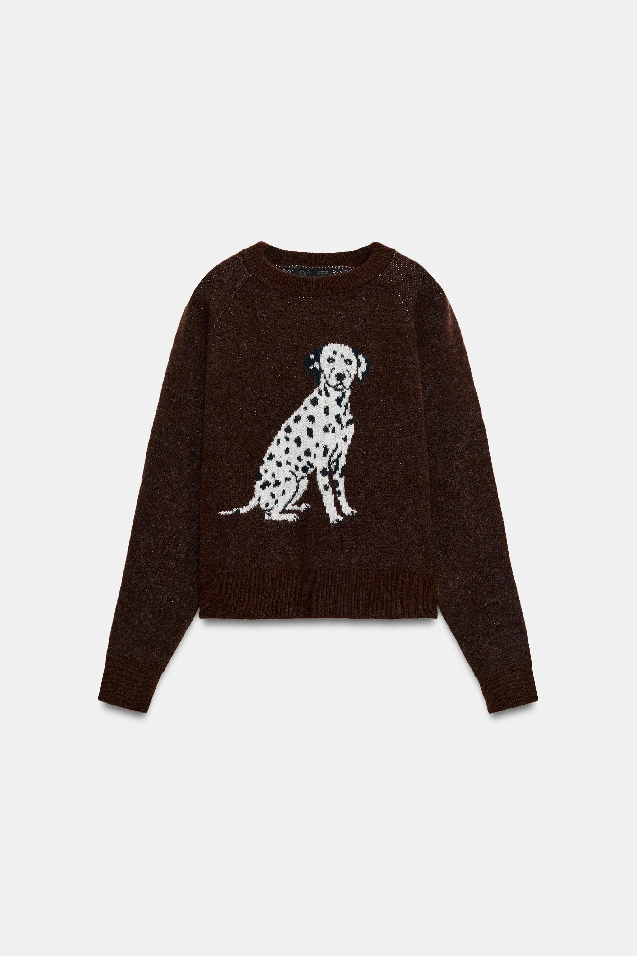 ANIMAL JACQUARD KNIT JUMPER