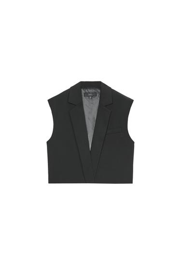 SHORT LAPEL VEST