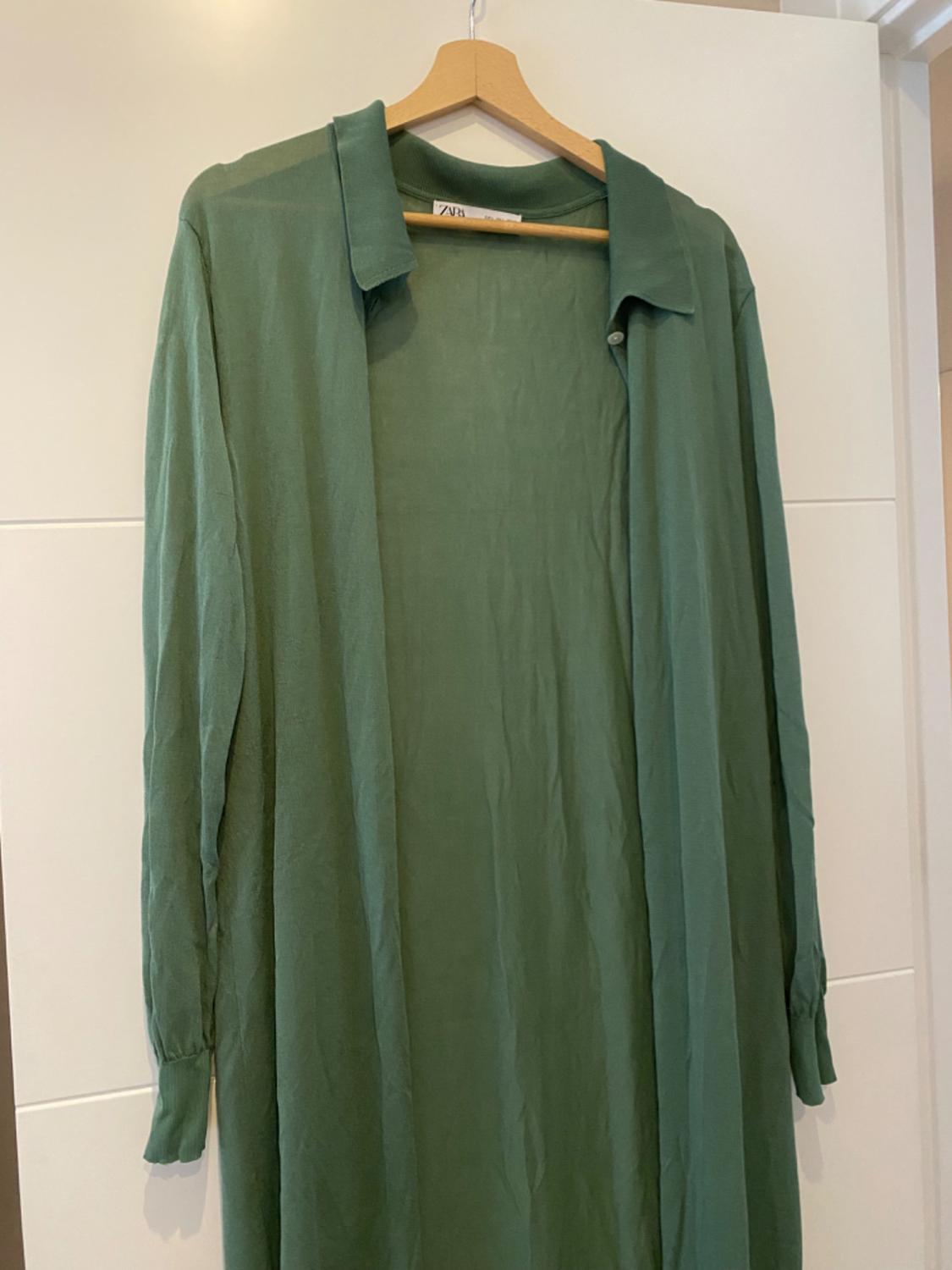KNIT SHIRT DRESS - Image 8