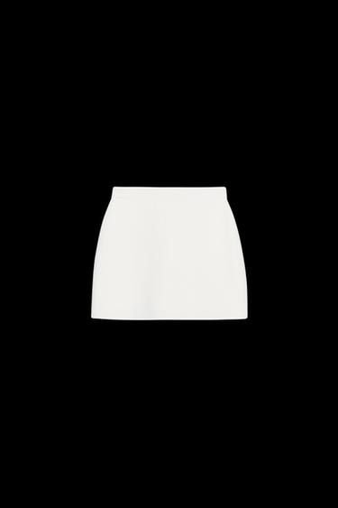 MINI-STRICKROCK - Weiß von Zara