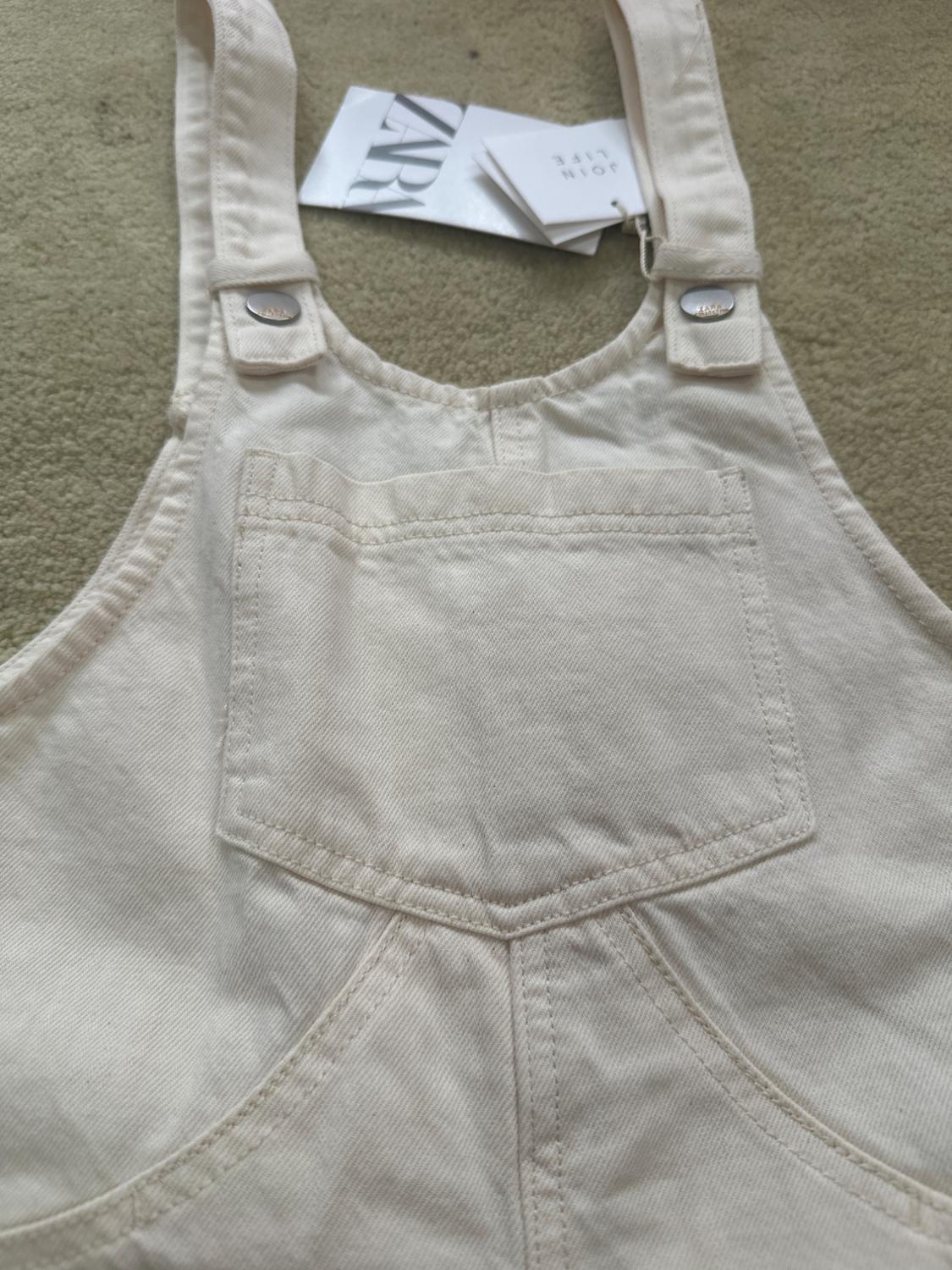 TWILL CULOTTE DUNGAREES - Image 3