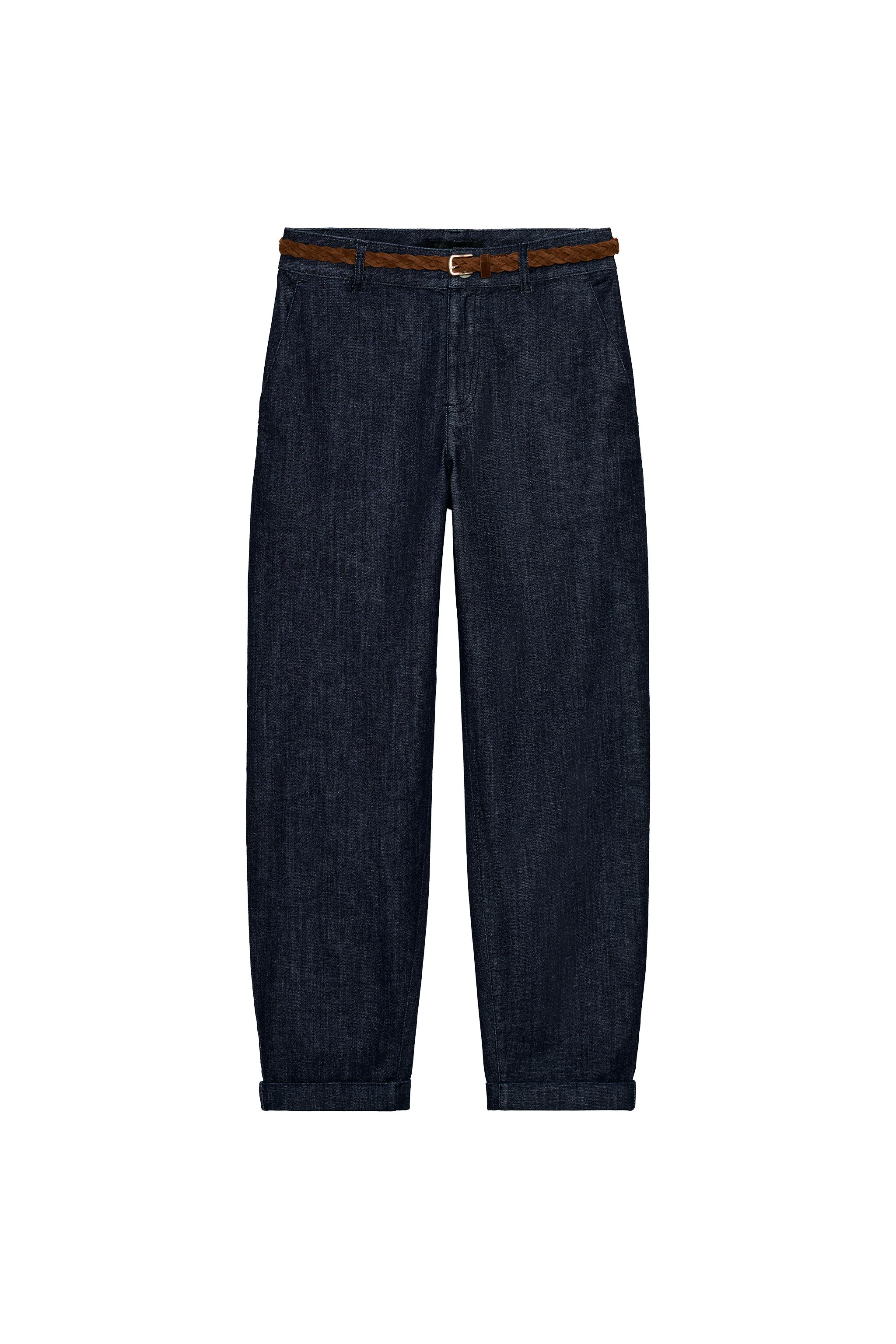 PANTALONS XINESOS AMB CINTURÓ TRENAT