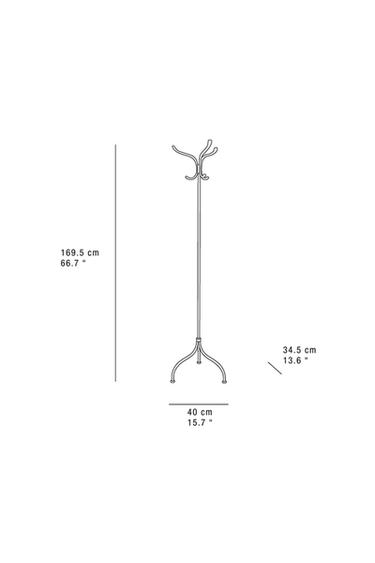 PORTE-MANTEAU SUR PIED - Charbon de Zara - Image 6