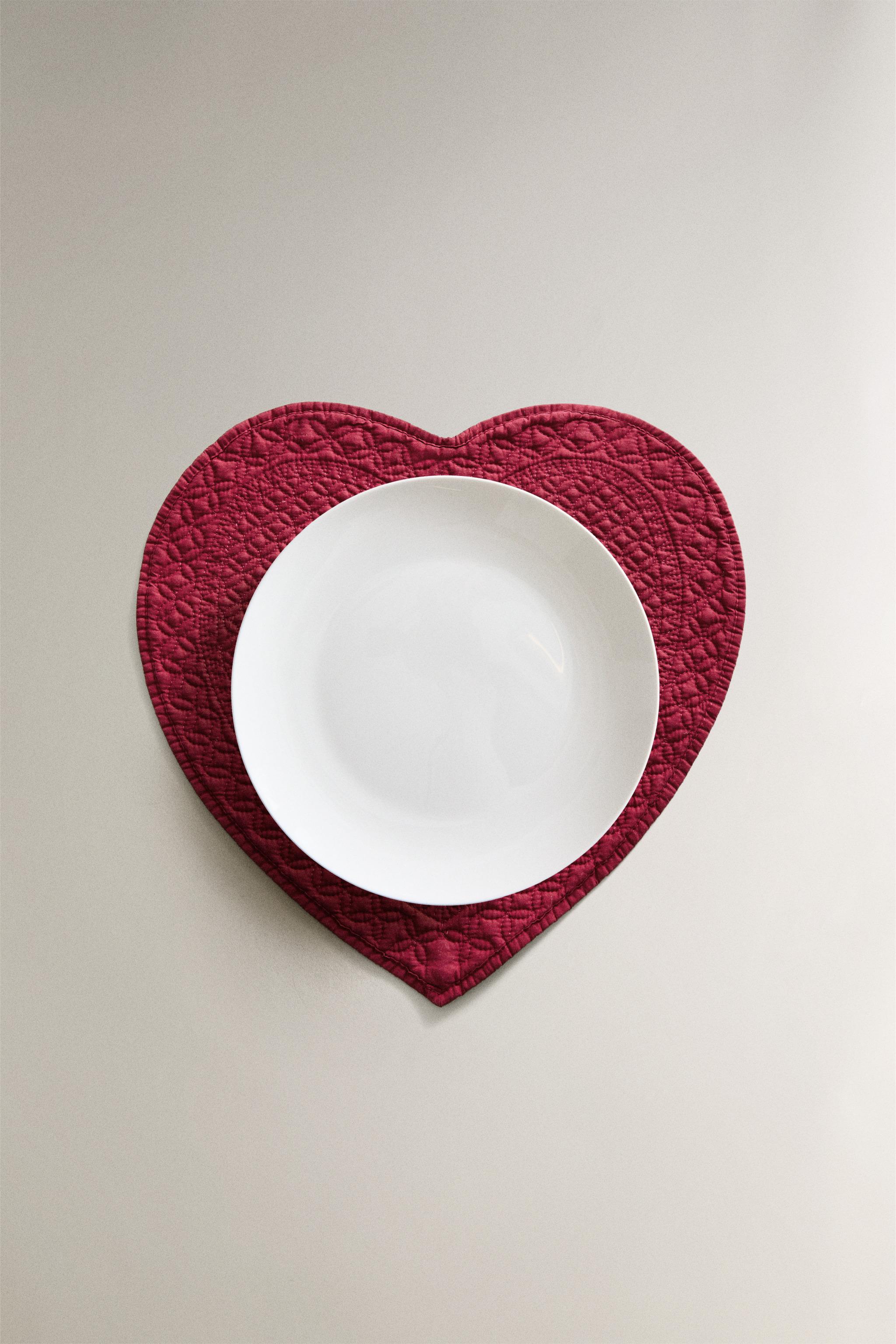 SET DE TABLE CŒUR