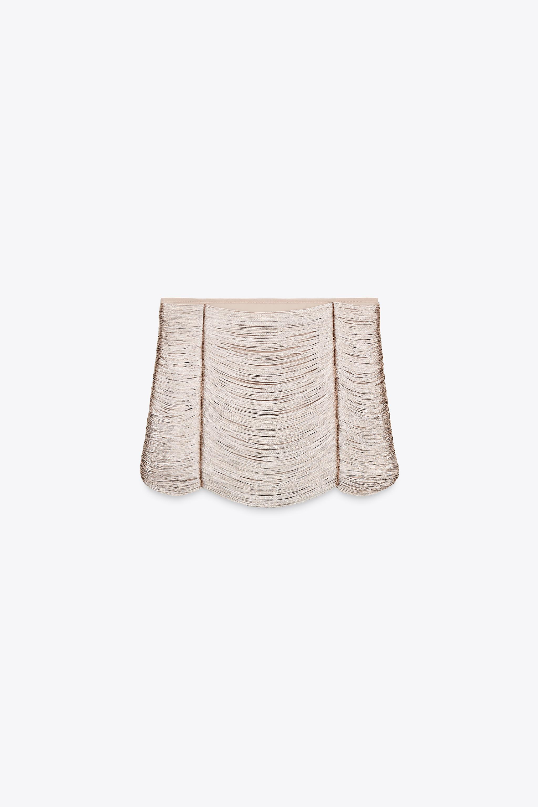 FRINGED MINI SKIRT