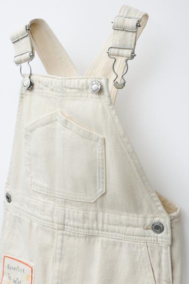 SALOPETTE EN SERGÉ À PIÈCES TOY STORY © DISNEY PIXAR - Écru de Zara - Image 2