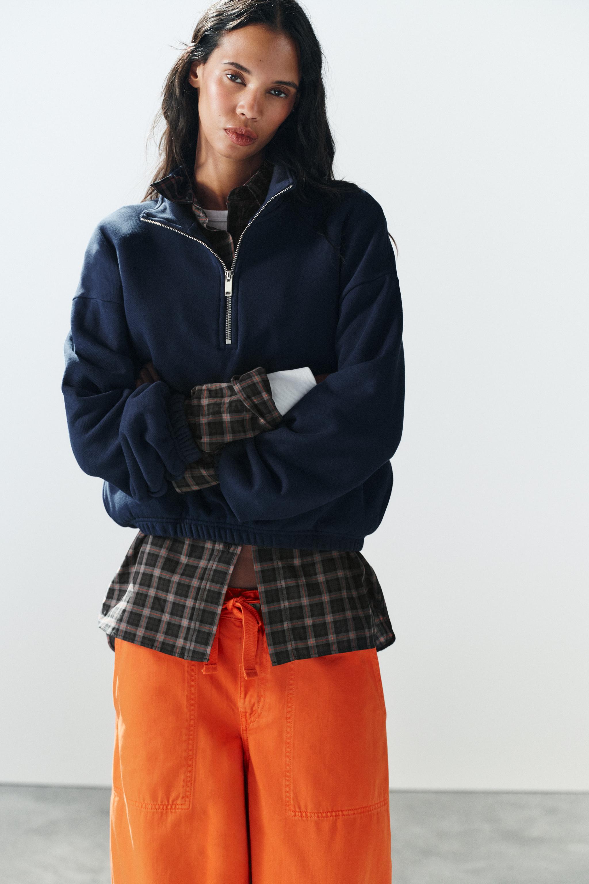 Zara OVERSIZE KARGO PANTOLON görsel 3