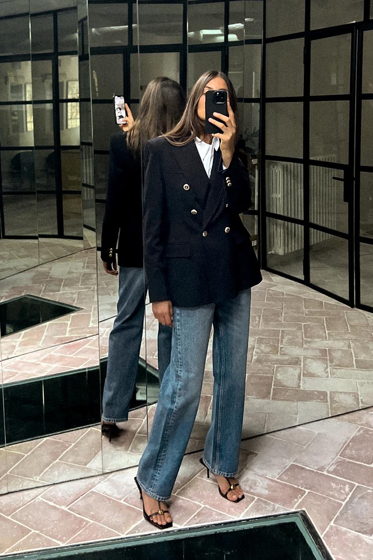 Chaqueta Terciopelo Chaqueta Esmoquin Mujer Zara El Traje De