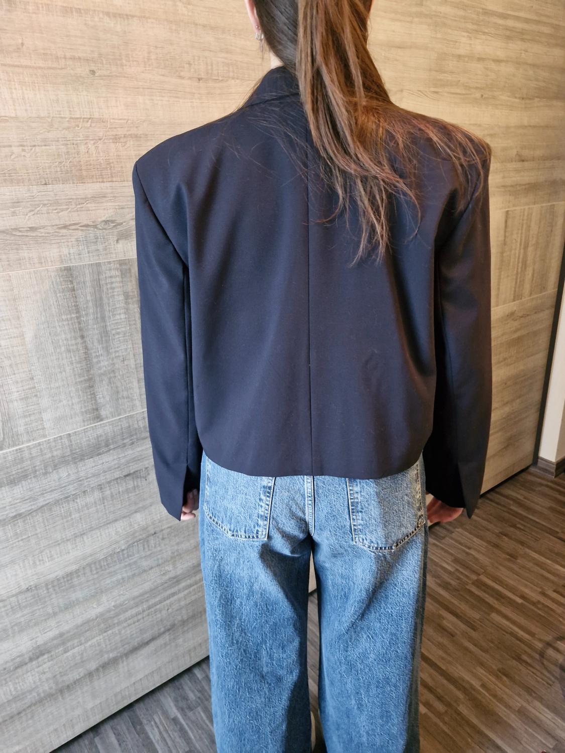 OVERSIZE CROPPED BLAZER - Image 7