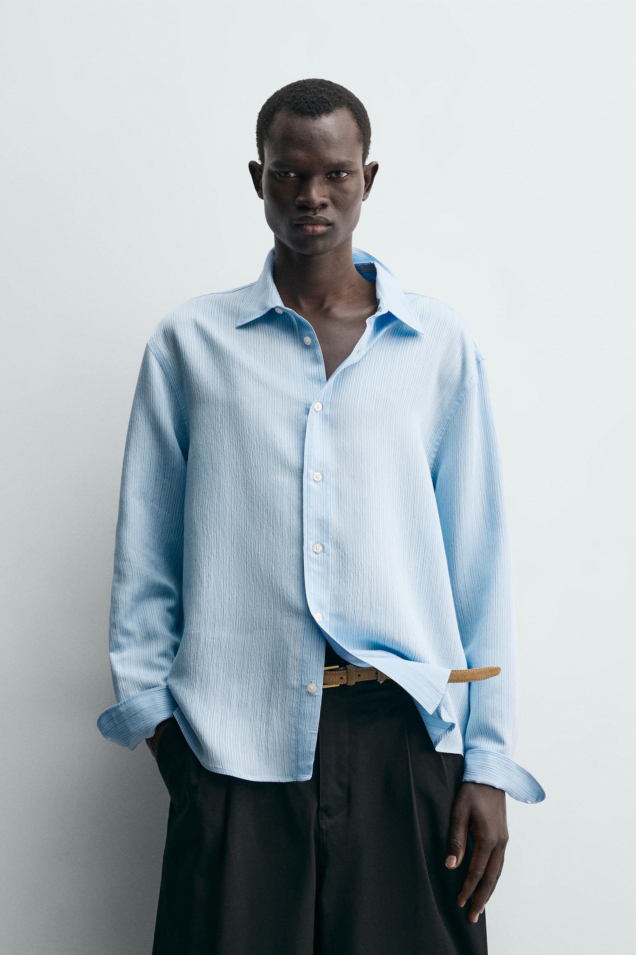 CHEMISE FLUIDE À RAYURES