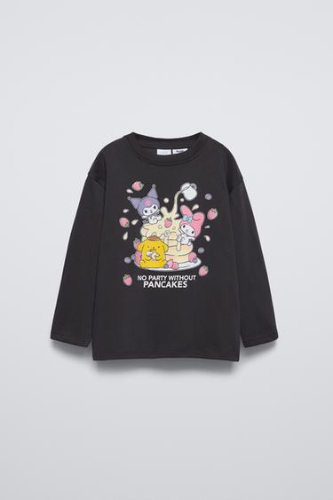 Zara KUROMI © SANRIO T-SHIRT - Anthracite grey