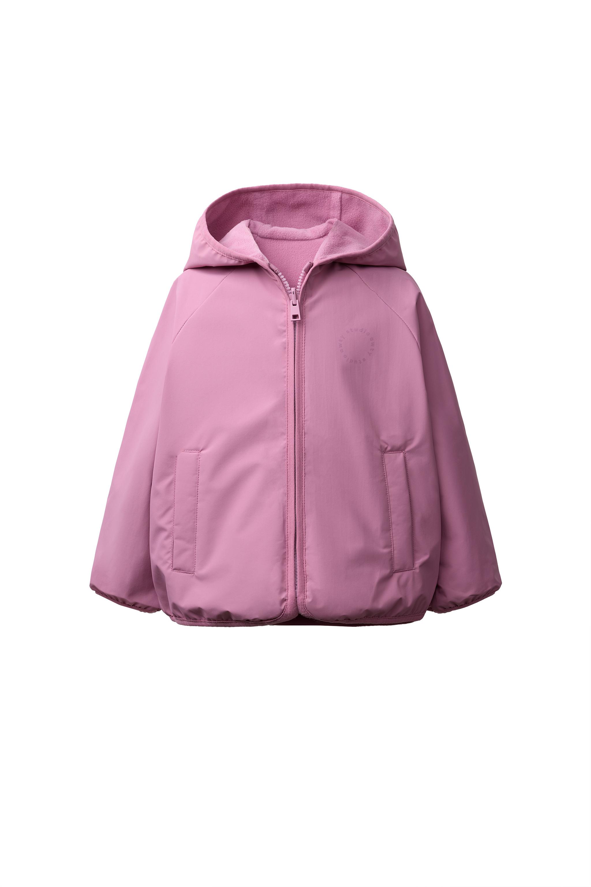 リバーシブルフリースジャケット - ピンク | ZARA Japan / 日本