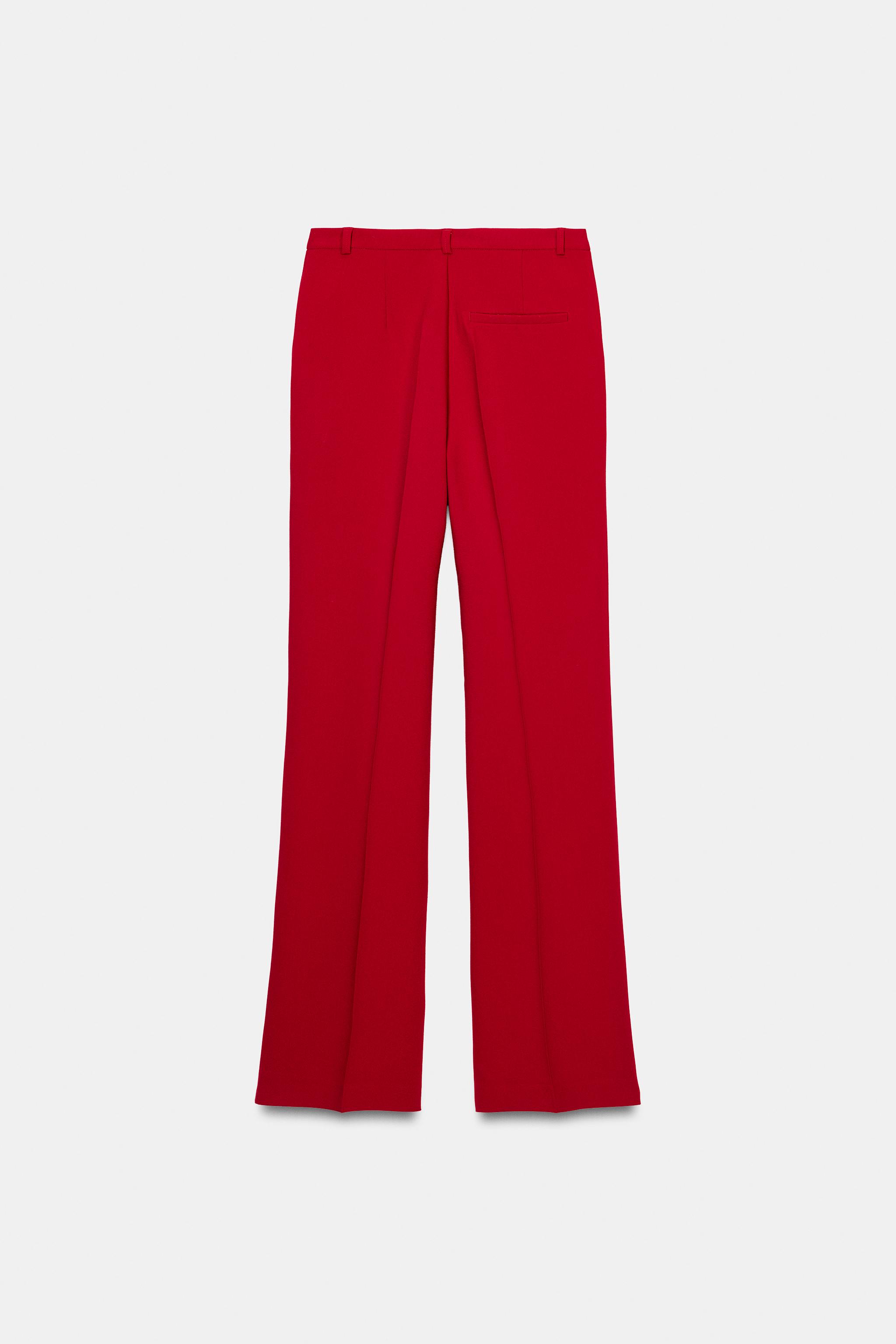 PANTALON DROIT TAILLE HAUTE