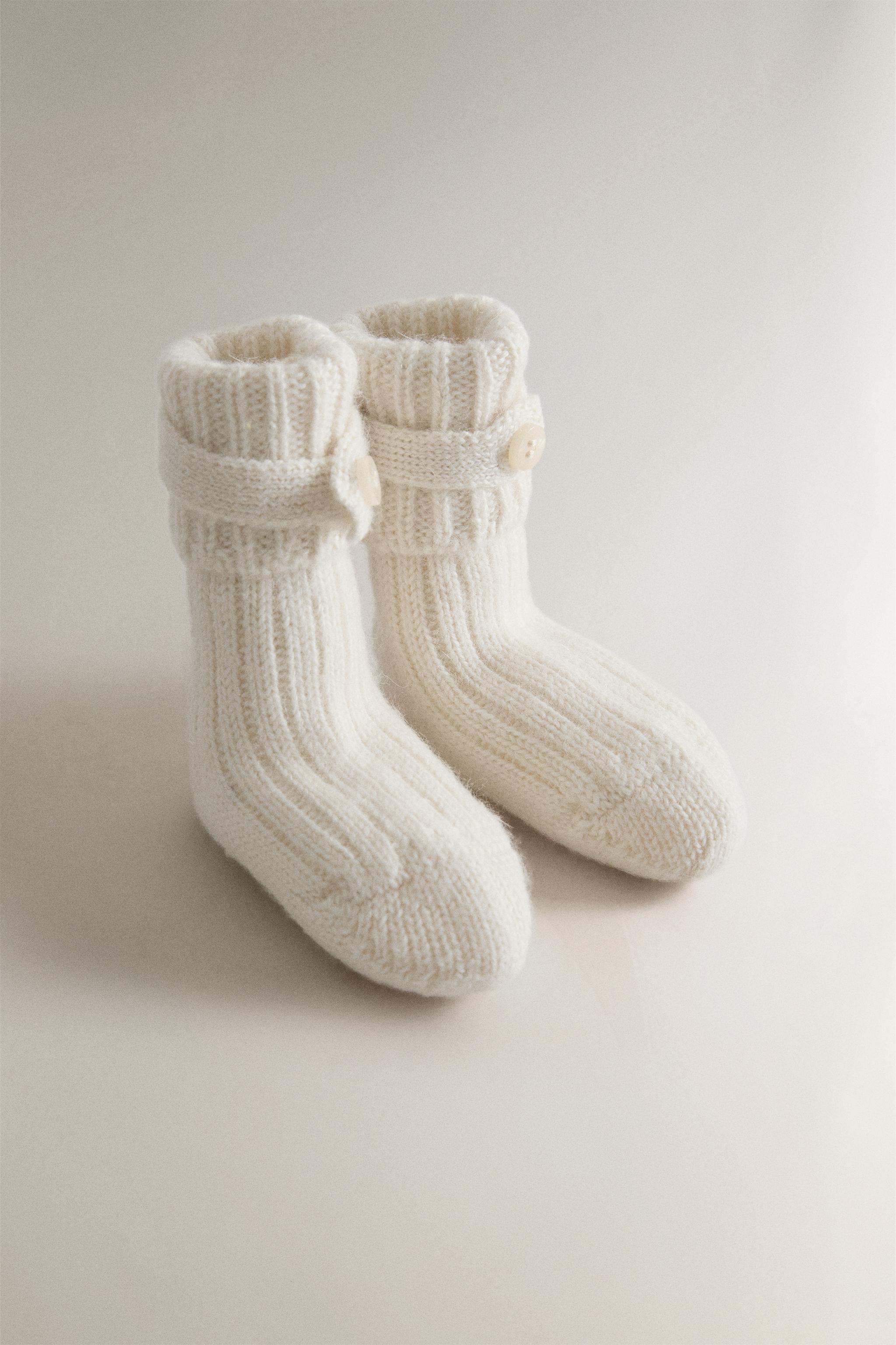 Детские ботинки Zara BABY ALPACA BOOTIES