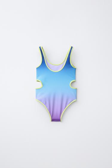 6-14 ANS/ MAILLOT DE BAIN CUT OUT KPOP DEMON HUNTERS™ NETFLIX © - Bleu de Zara - Image 1