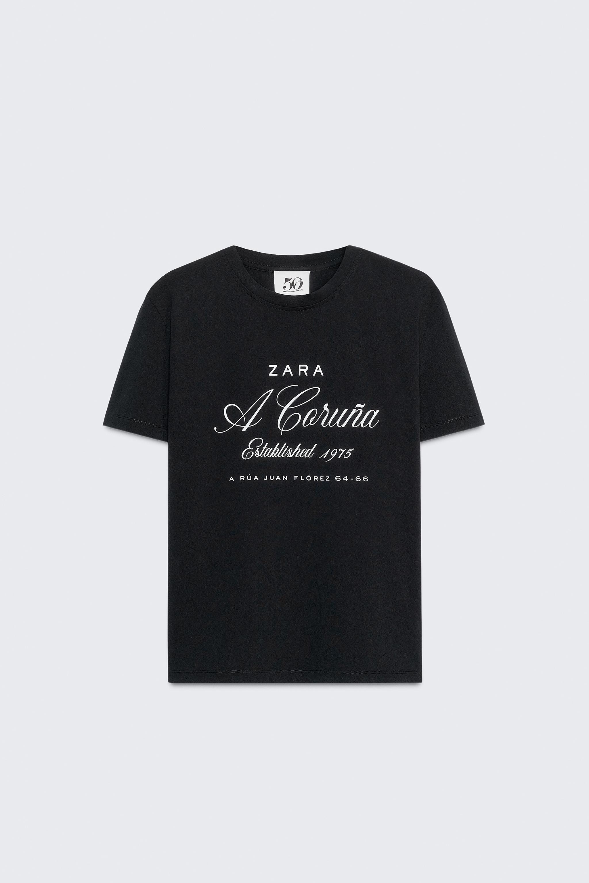 50TH ANNIVERSARY EMBROIDERED T-SHIRT
