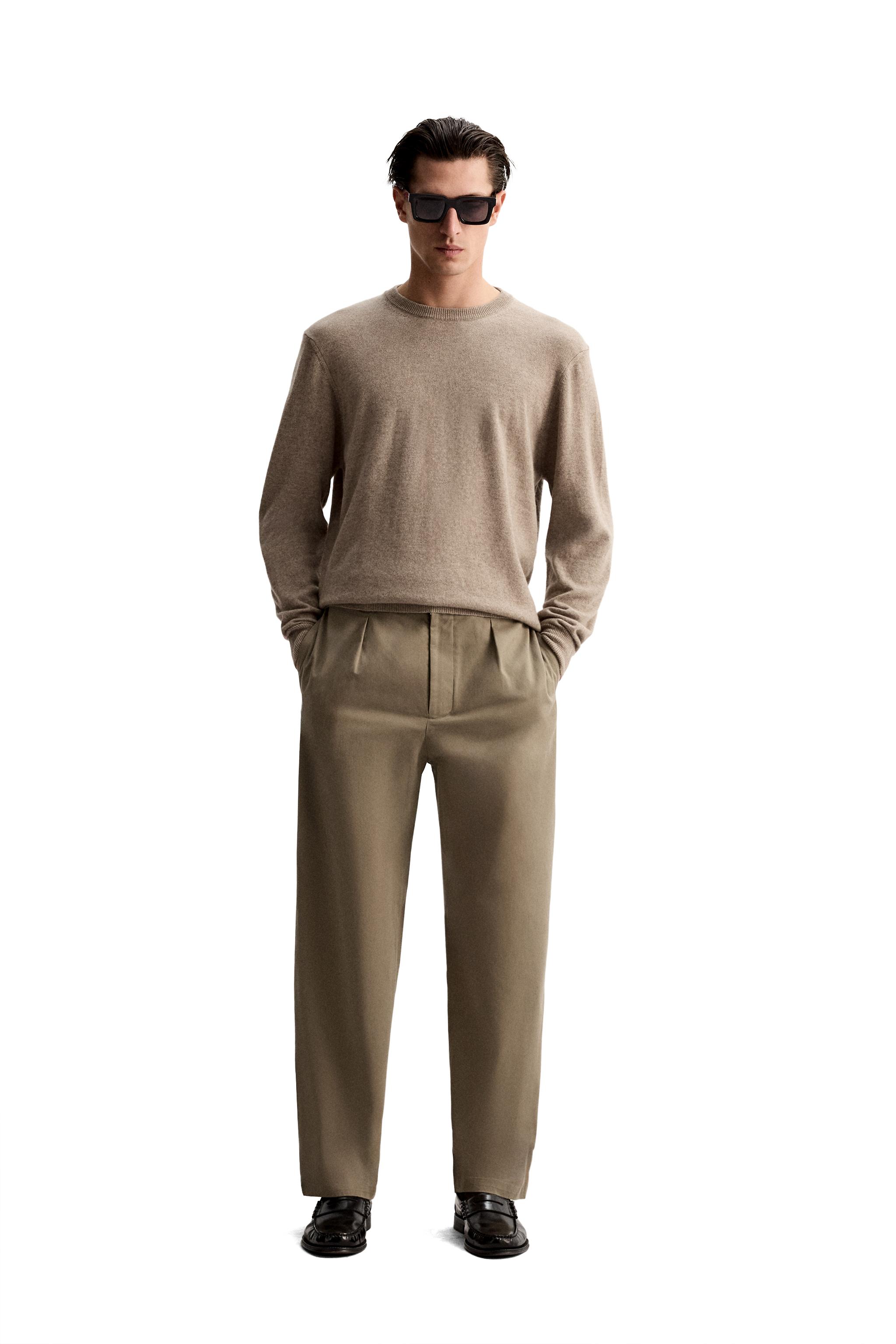 100% カシミヤセーター - ベージュマール | ZARA Japan / 日本