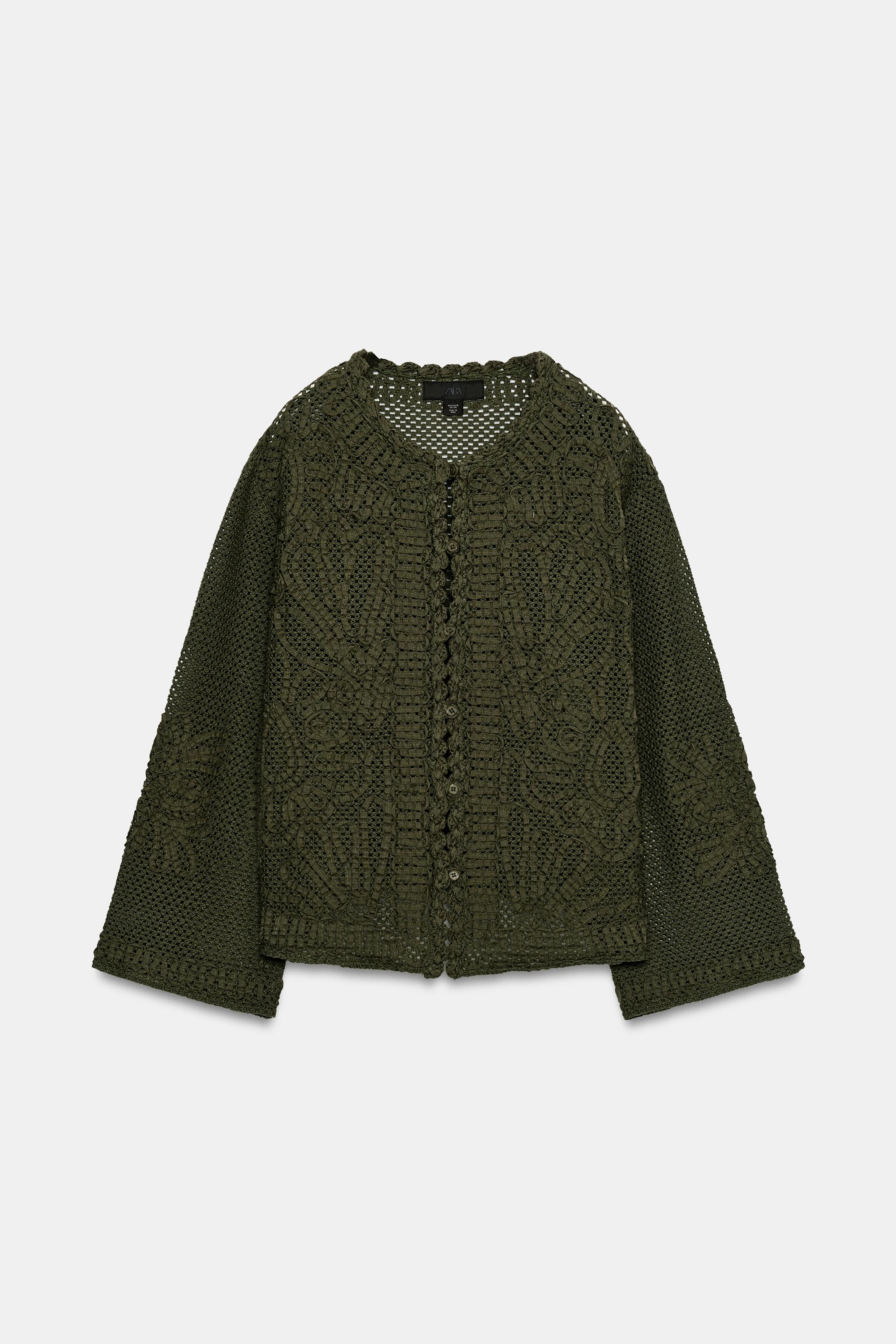 COMBINATION CROCHET JACKET