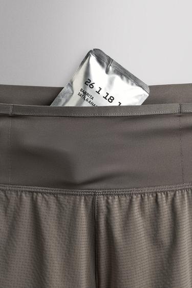 SHORT DE TRAIL RUNNING 7" - Gris anthracite de Zara - Image 10
