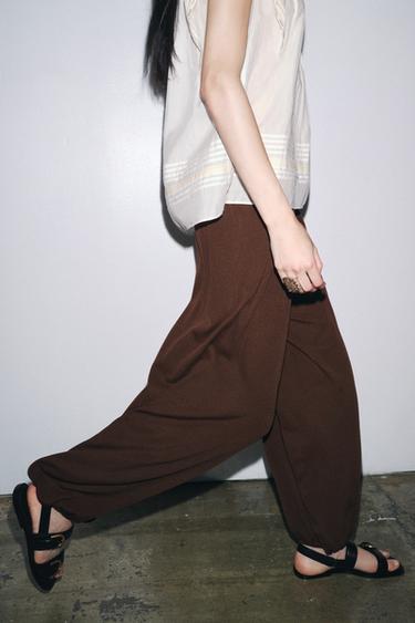 SANDALIA HEBILLA DOBLE - Negro de Zara - Imagen 0
