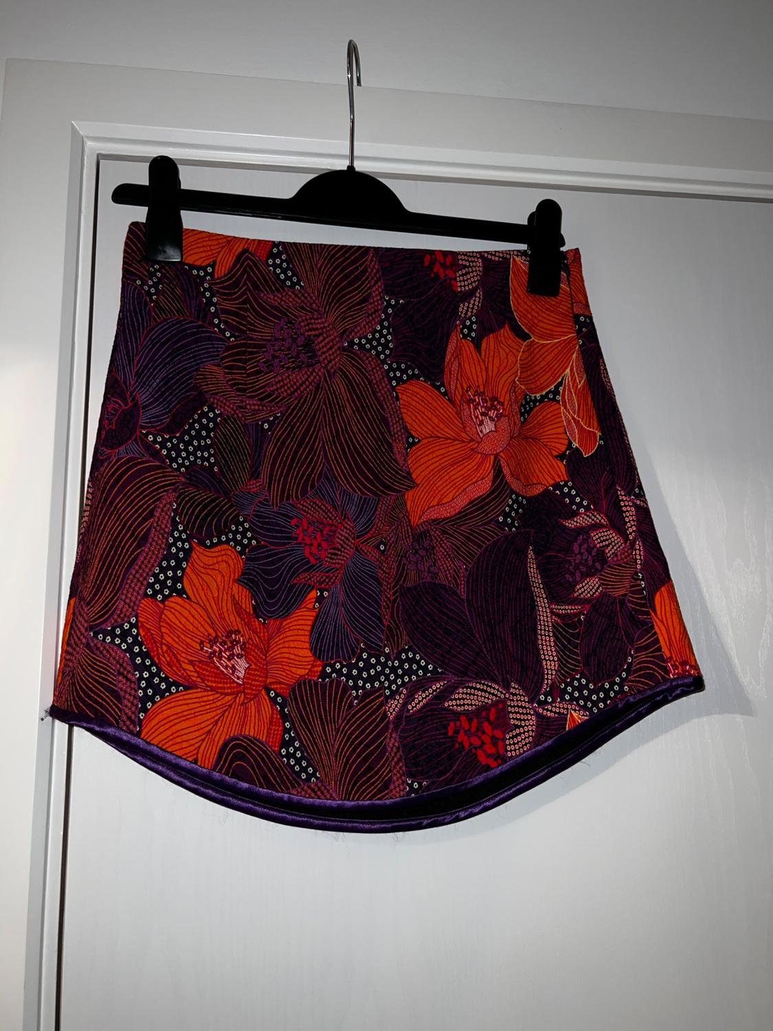 SHORT JACQUARD SKIRT - Image 2