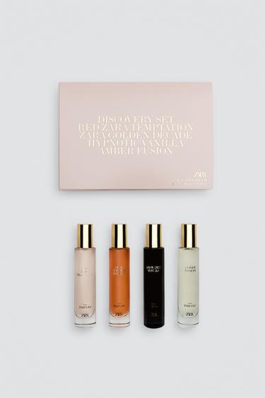 Zara CHAPTER DISCOVERY SET EDP 4x30ML - TINTED LEATHER