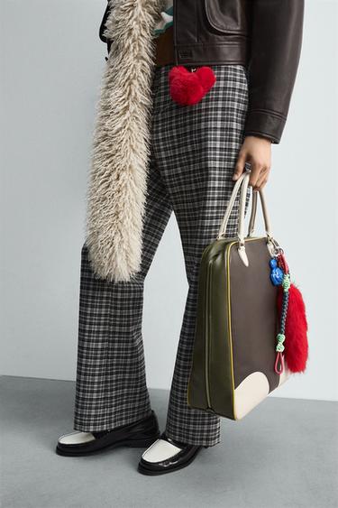 LEATHER SHOPPER BAG HARRY LAMBERT FOR ZARA X DISNEY - Brown by Zara - Image 2