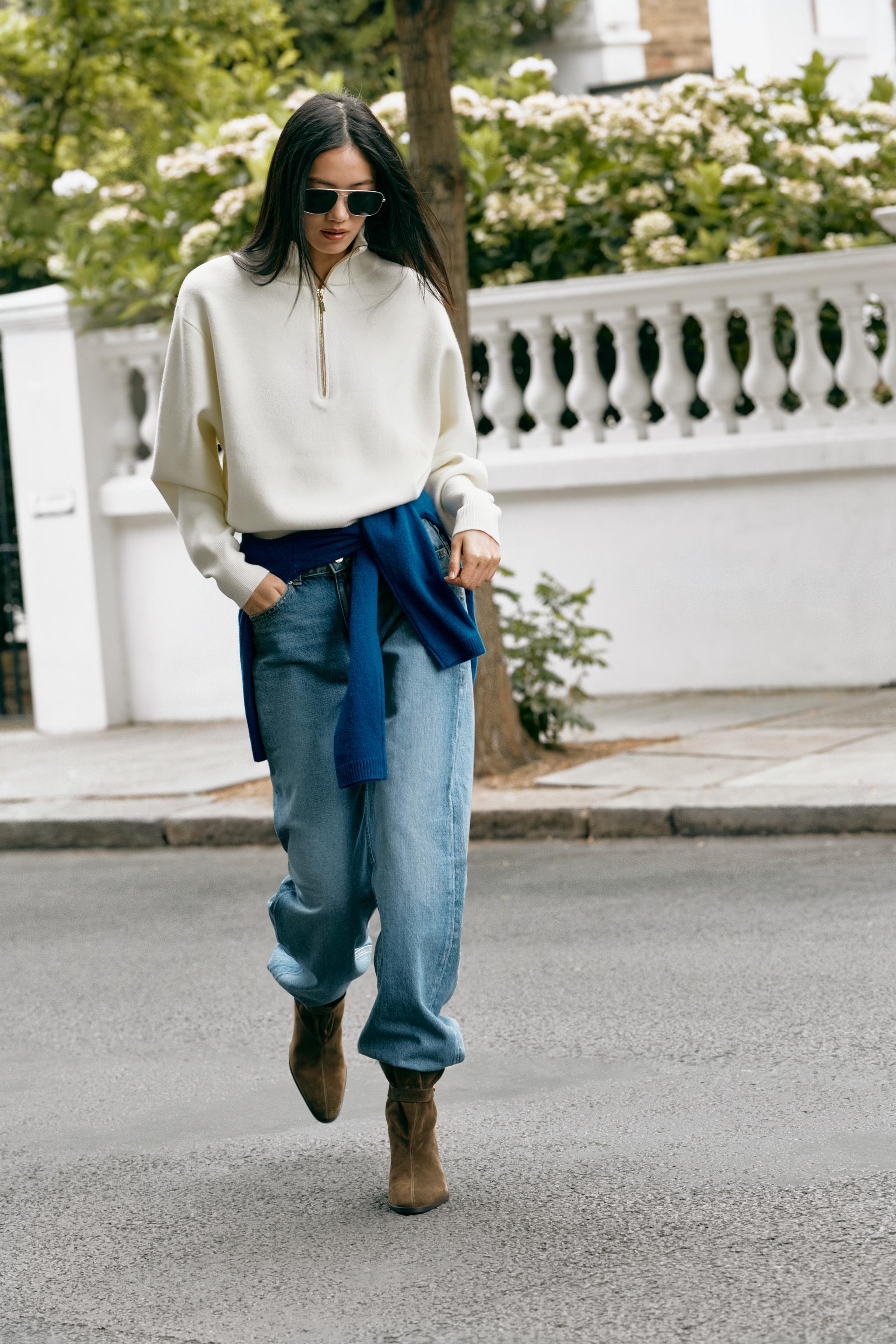 SUEDE SLOUCHY ANKLE BOOTS — Green
