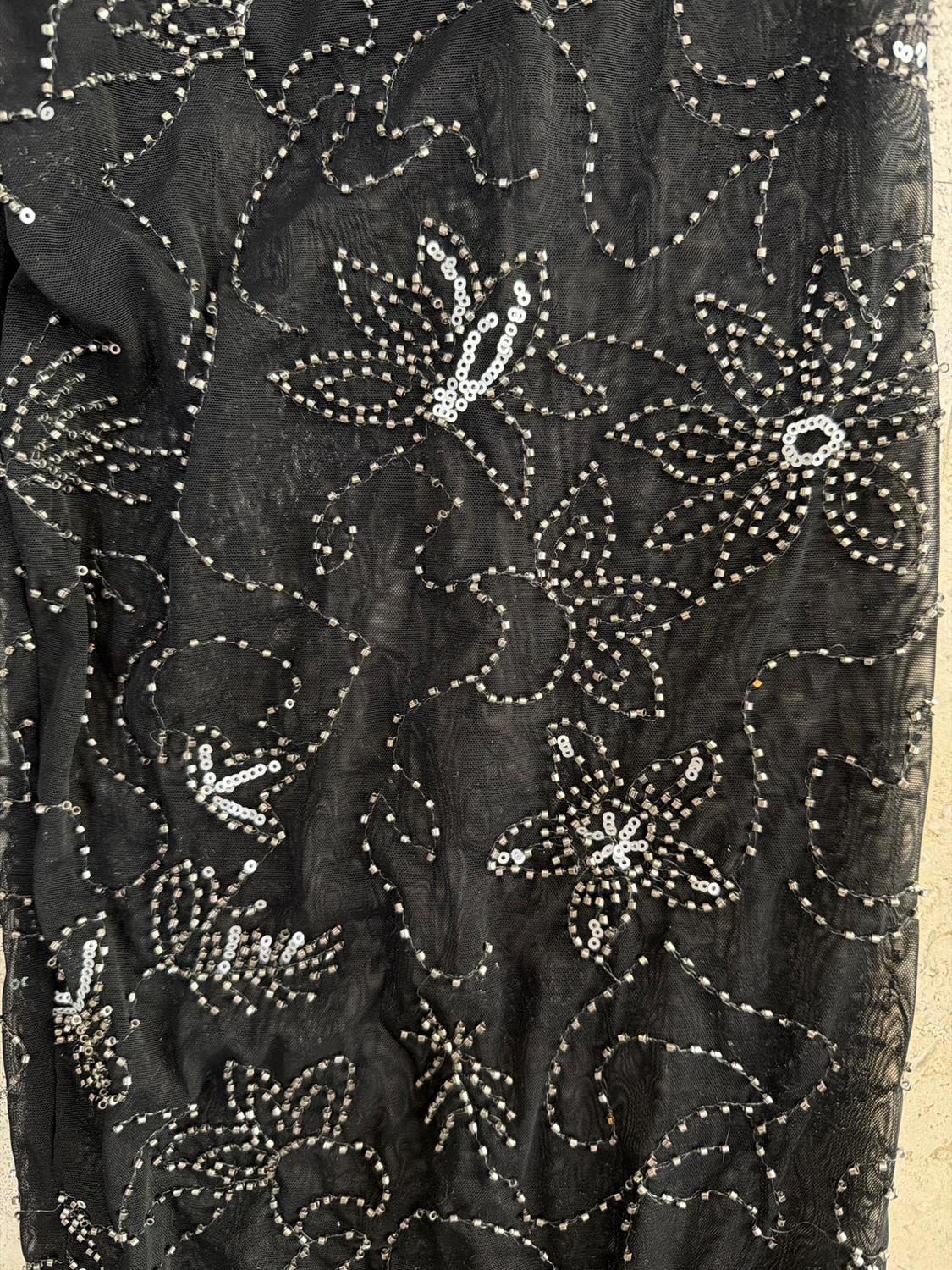 SEMI SHEER EMBROIDERED PANTS - Image 2