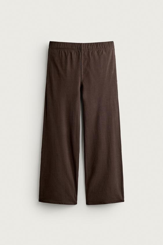 RELAXED FIT JOGGERS - Brown by Zara - Image 0