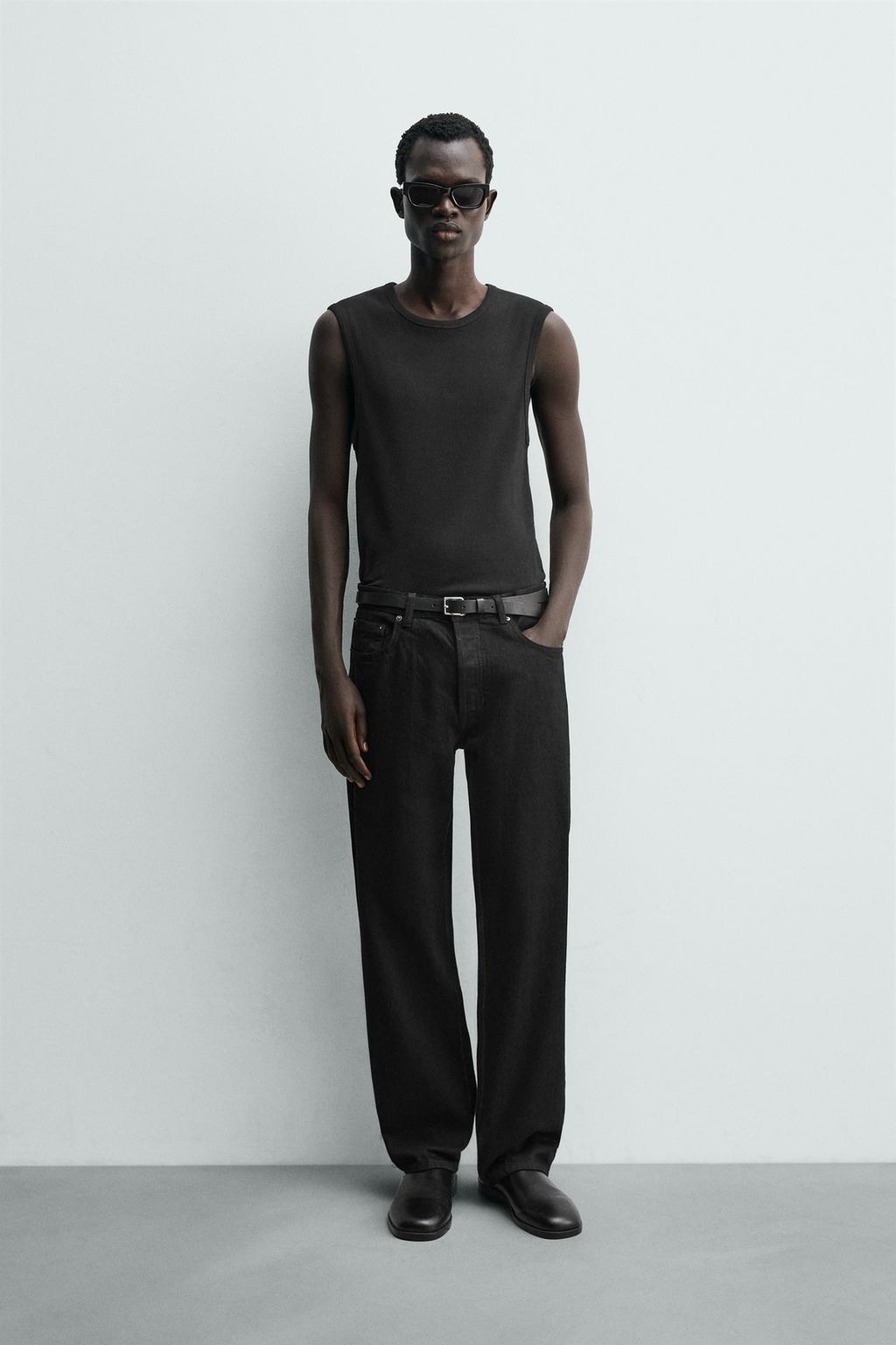 ZARA RIBBED TANK TOP