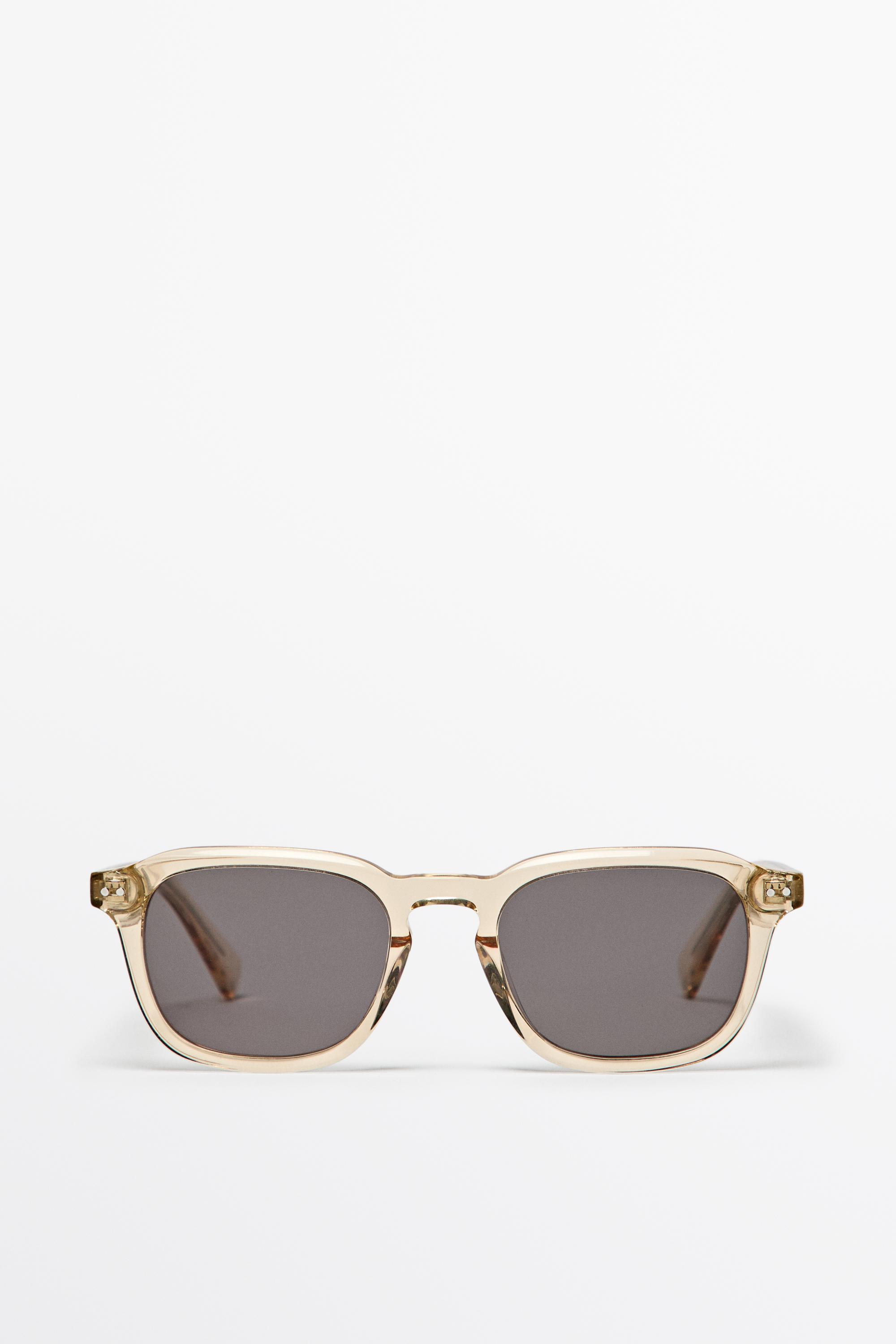 Square sunglasses - Light yellow | ZARA United States