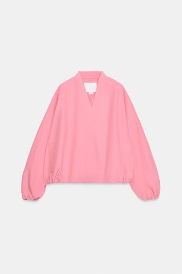 CHAQUETA BOMBER ZW COLLECTION - Rosa de Zara