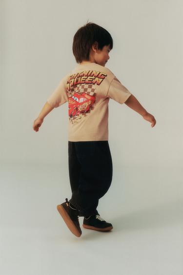Zara CARS RAYO MCQUEEN © DISNEY T-SHIRT - Light brown