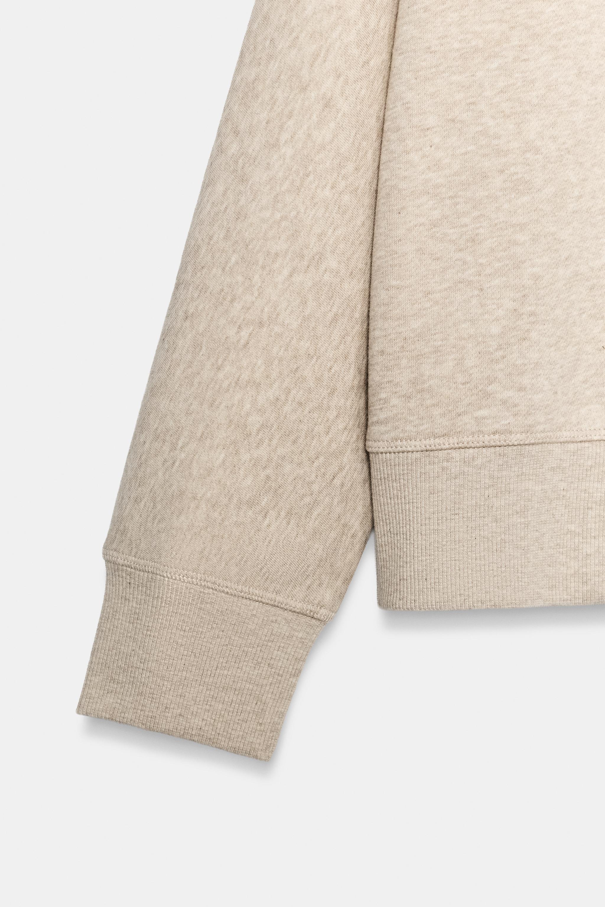 BASIC FLEECE SWEATSHIRT