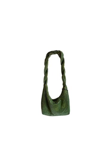 RHINESTONE SHOULDER BAG
