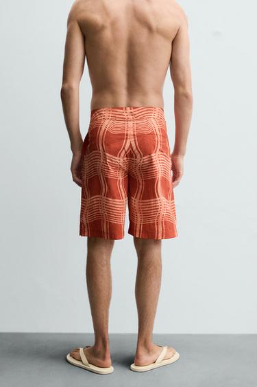MAILLOT DE BAIN LONG À IMPRIMÉ © OTIS KWAME KYE QUAICOE - Orange de Zara - Image 2