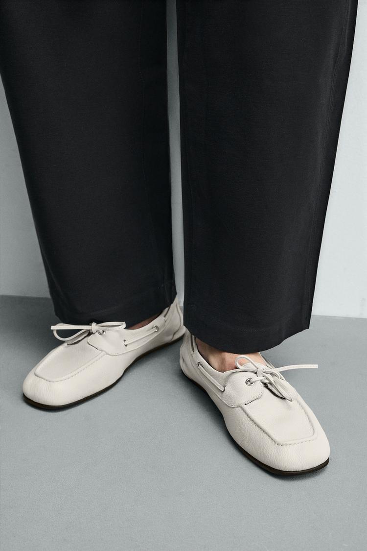 Zapatos náuticos de cuero 4