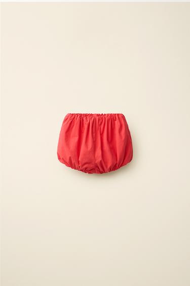 POPELINAZKO GLOBO-KULEROAK, CREATED BY CARAMEL LONDON X ZARA - Gorria, Zara-rena