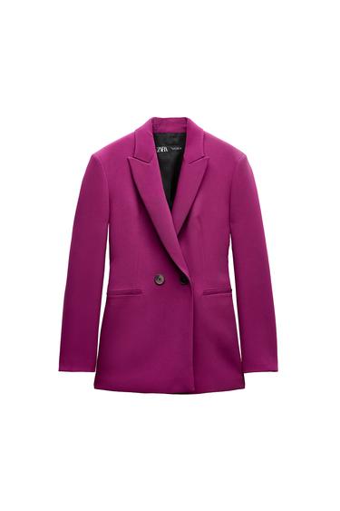 BLAZER CRUZADA CINTURÓN ESPALDA