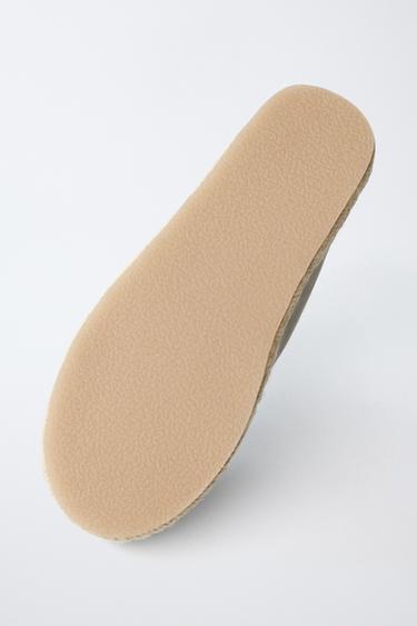 ESPADRILLES À LACETS ÉDITION LIMITÉE - Gris de Zara - Image 6