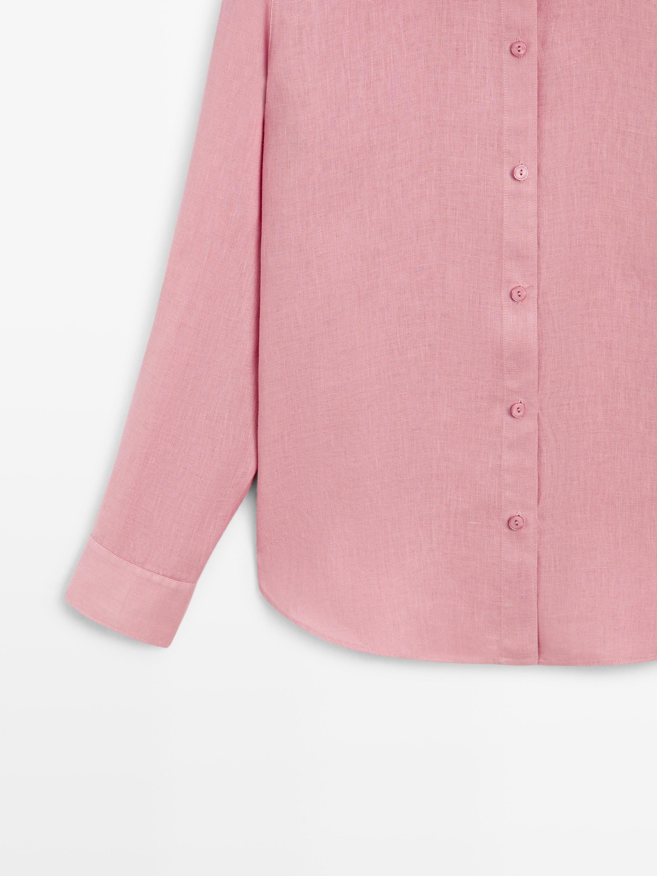 Chemise fluide 100 % lin