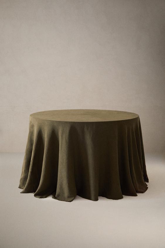 Zara TABLECLOTH 01 - Khaki - Image 0